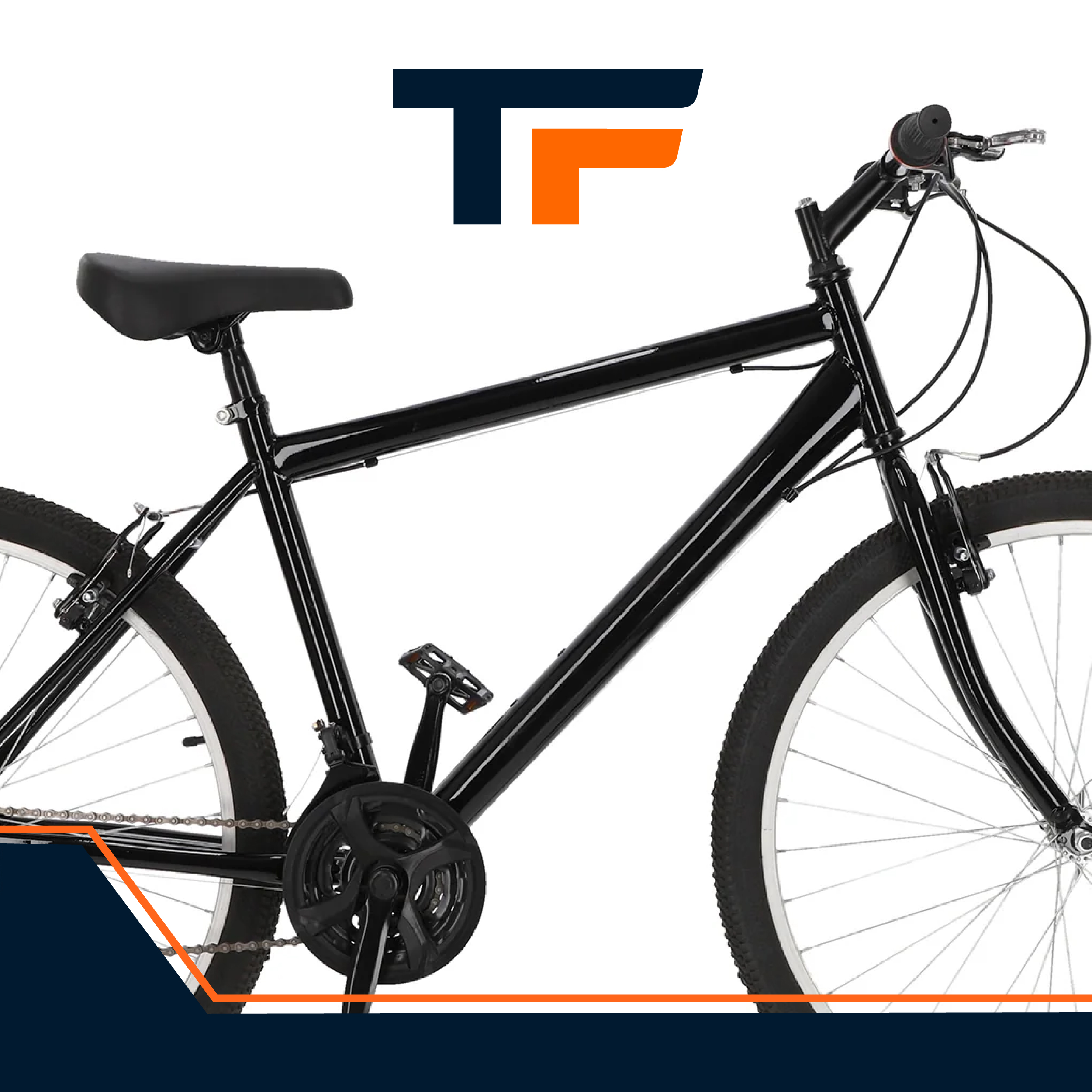 Foto 7 | Bicicleta de Montaña Terrafit Everyride color Negro R26 Acero Inoxidable 21V