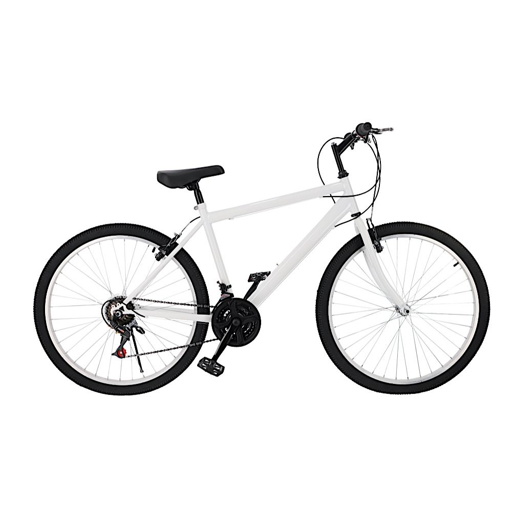 Bicicleta de Montaña Terrafit Everyride color Blanco R26 Acero Inoxidable 21V