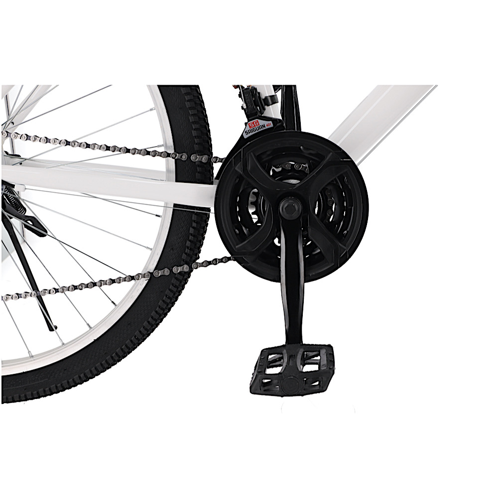 Foto 7 pulgar | Bicicleta de Montaña Terrafit Everyride color Blanco R26 Acero Inoxidable 21V