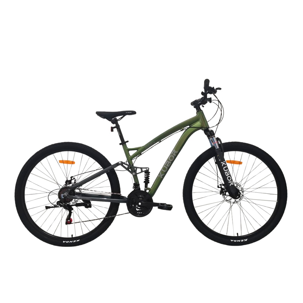 Bicicleta de Montaña Kubor Mallory R29 Aluminio 21v color Verde $6,695