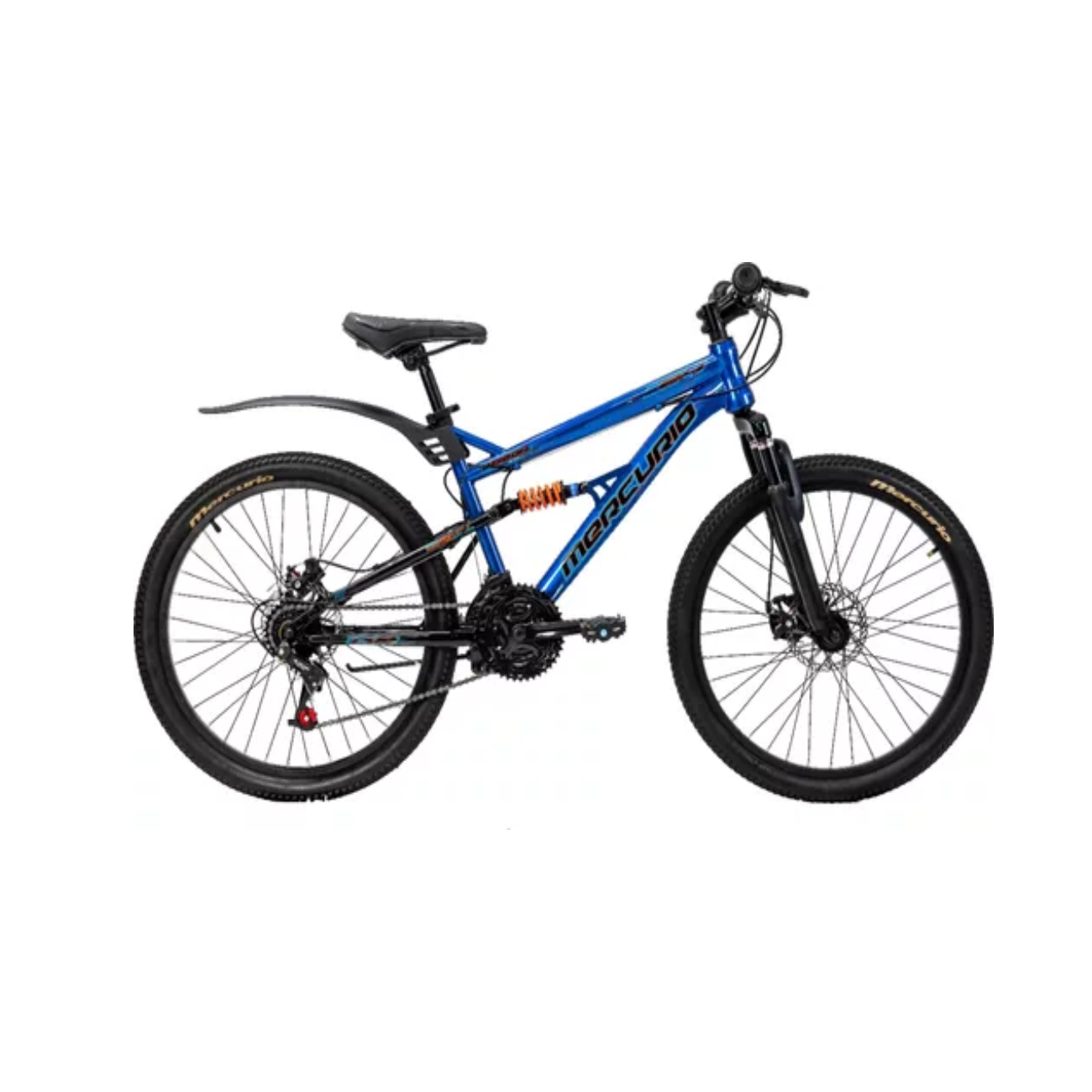 Foto 2 pulgar | Bicicleta Mercurio Kaizer Ds R24 Azul 21 Vel