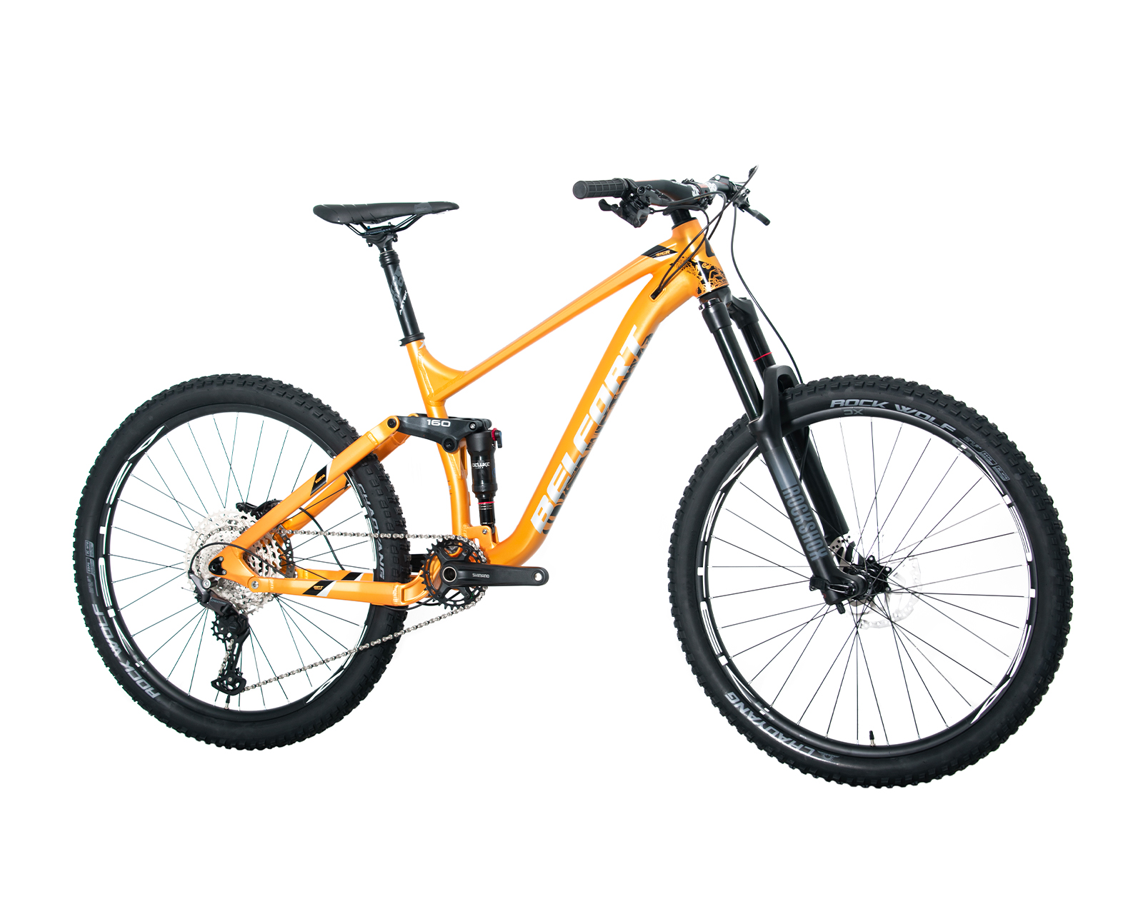 Foto 3 pulgar | Bicicleta Belfort Balam Gold R27 T17 Naranja Metálico 2024