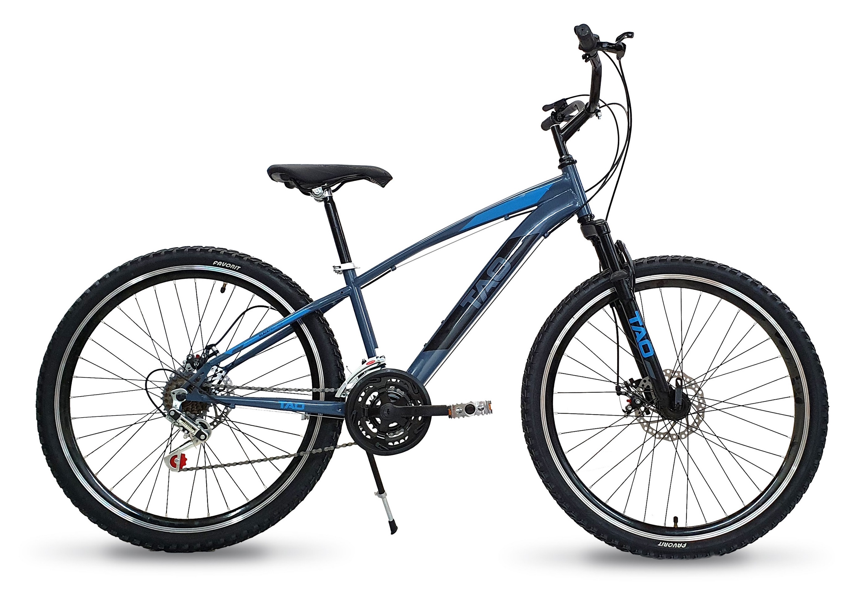 Bicicleta Black Panther Tao Rodada 26 Freno Disco 18 Velocidades color Azul