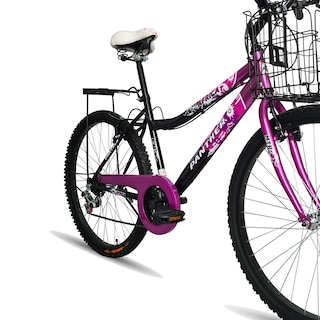 Foto 3 | Bicicleta Black Panther Lady África Rodada 24 Equipada 6 Velocidades Morado