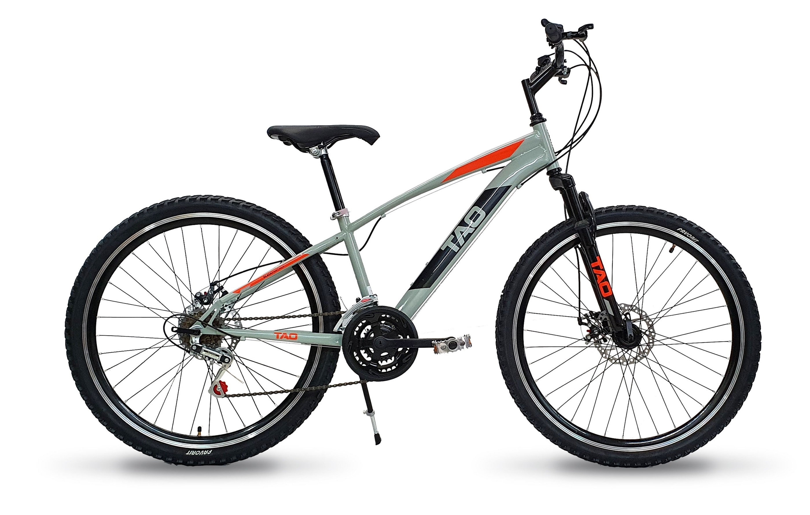 Bicicleta Black Panther Tao Rodada 26 Freno Disco 18 Velocidades color Gris $3,899