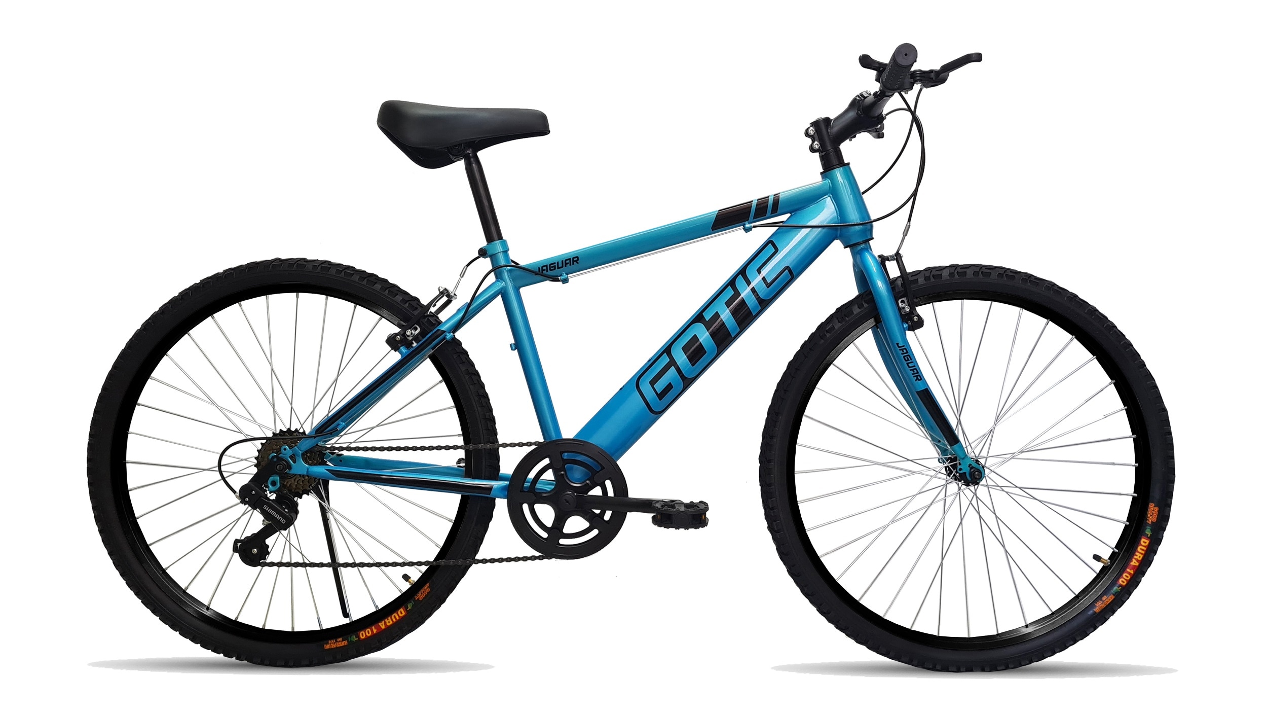 Bicicleta Jaguar Gotic 6 Velocidades Rodada 24 Azul $2,729