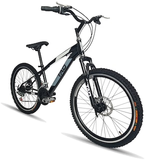 Foto 2 | Bicicleta Black Panther Tao Rodada 24 Freno Disco 18 Velocidades color Negro