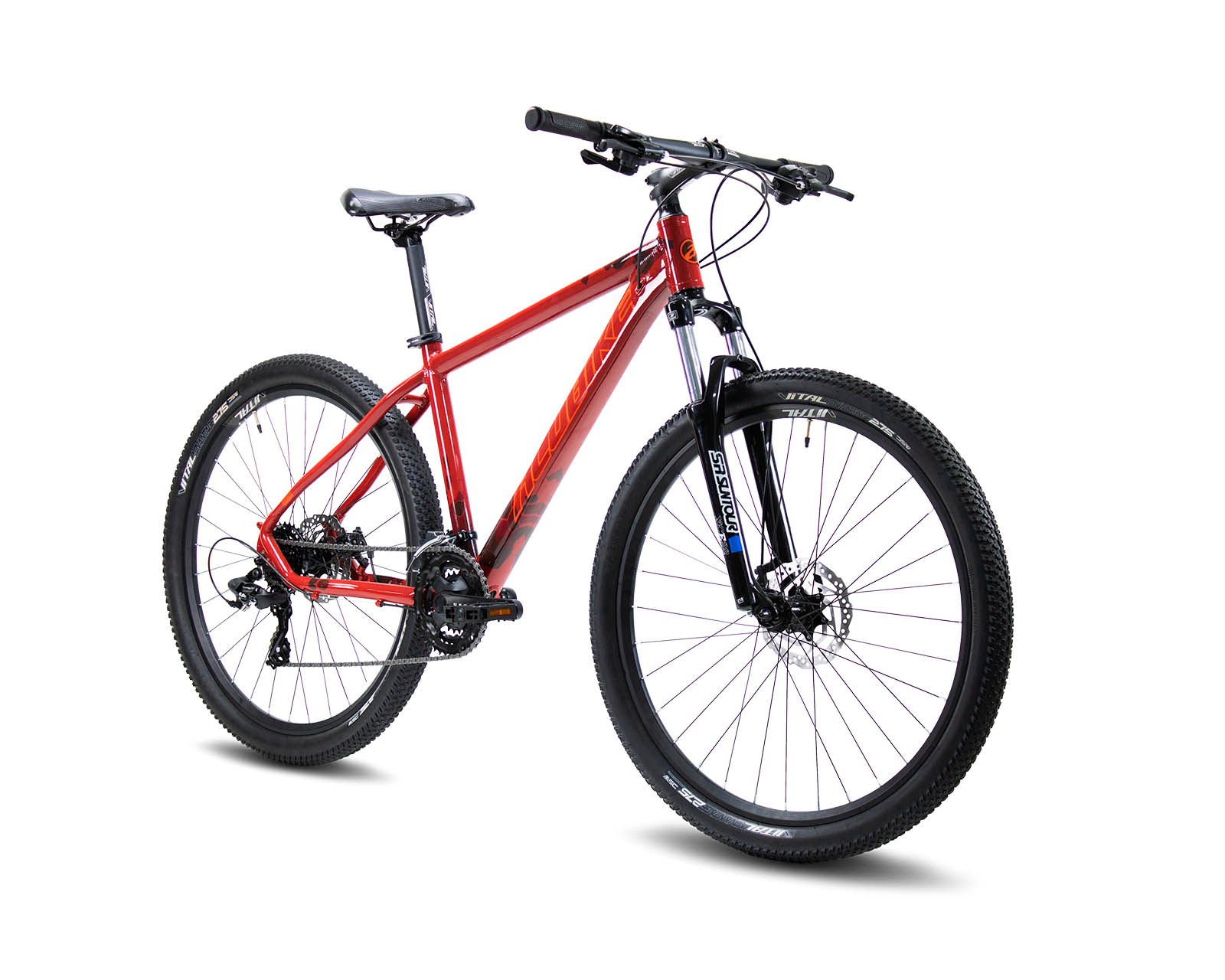 Bicicleta de Montaña Alubike MTB Sierra 27.5 " Rojo 24 V