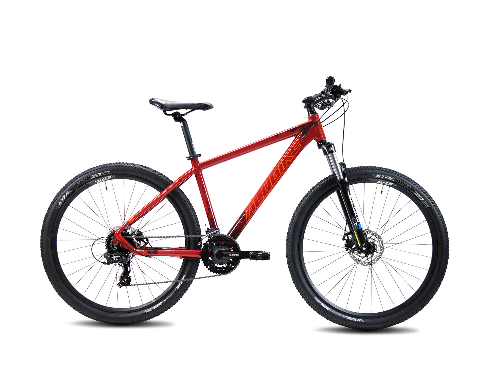 Bicicleta de Montaña Alubike MTB Sierra 29 " Roja 24V