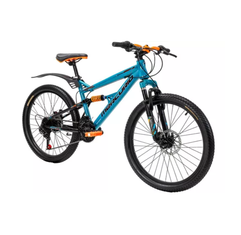 Foto 2 pulgar | Bicicleta de Montaña Mercurio Kaizer R24 color Azul