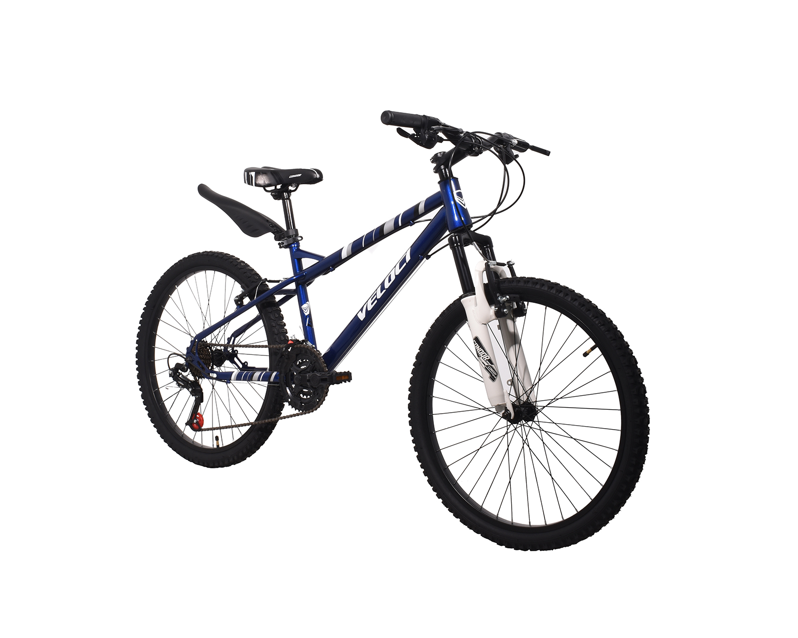 Foto 3 pulgar | Bicicleta Veloci Shocker S/del R24 Azul Bmx