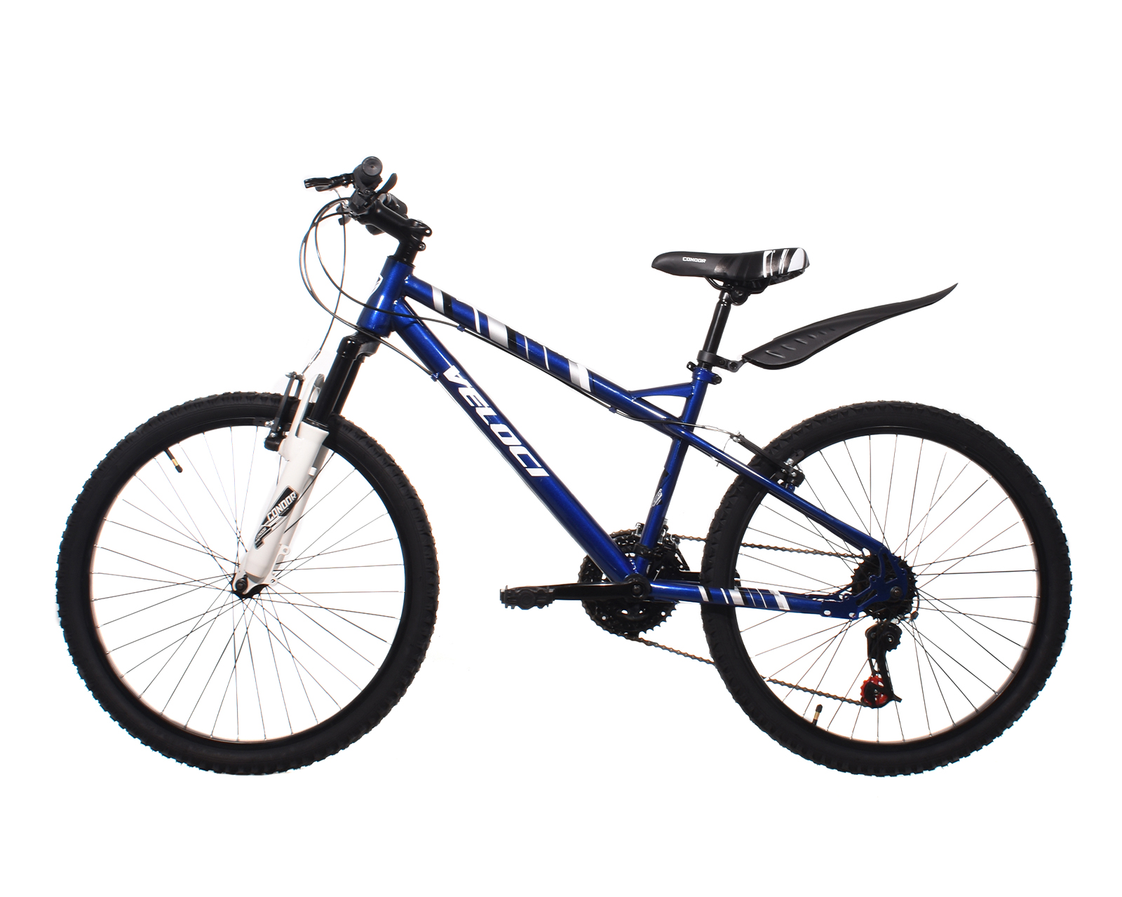 Foto 6 pulgar | Bicicleta Veloci Shocker S/del R24 Azul Bmx