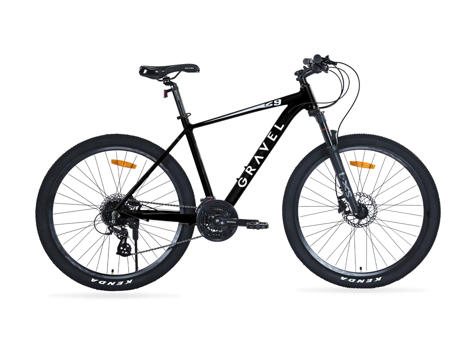 Bicicleta Gravel Mtb Andes R29 24v Shimano Altus Aluminio Negra Tamaño del cuadro S $11,999