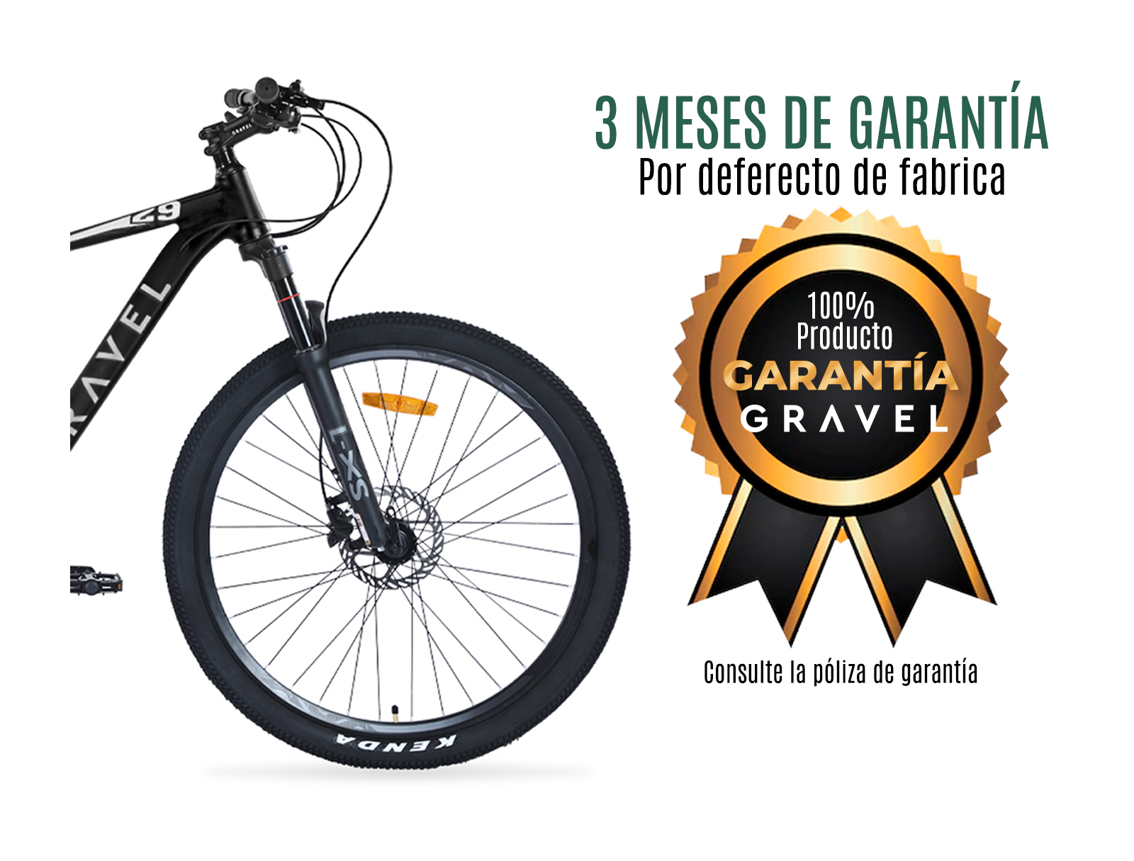 Foto 9 pulgar | Bicicleta Gravel Mtb Andes R29 24v Shimano Altus Aluminio Negra