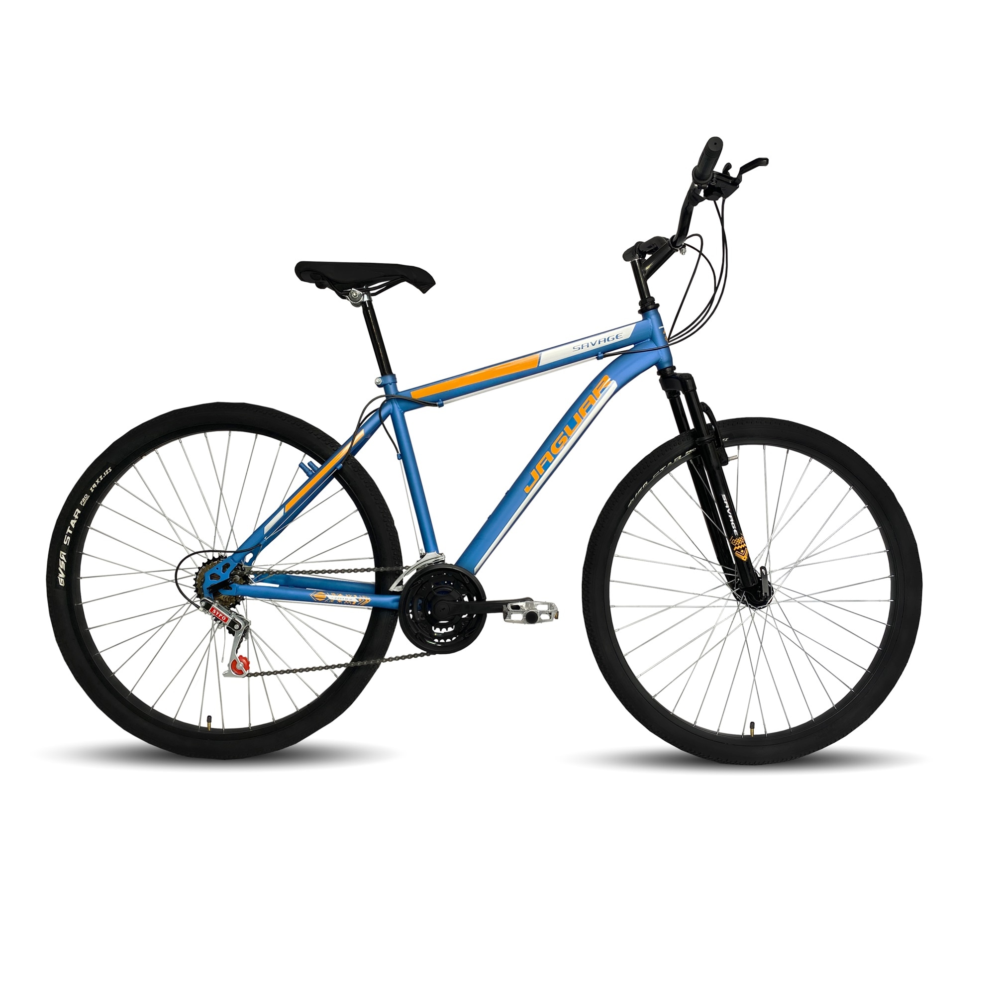 Bicicleta Jaguar Savage Azul Rodada 24 18v $3,365