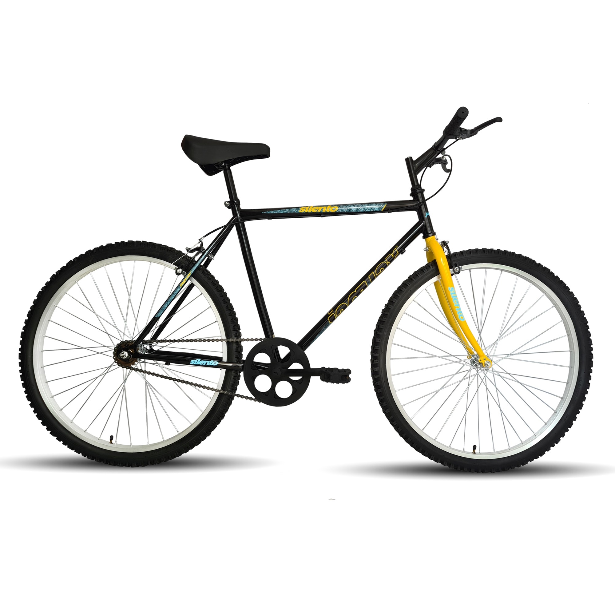 Bicicleta Jaguar Silento S/v Rodada 24 Amarilla $2,565