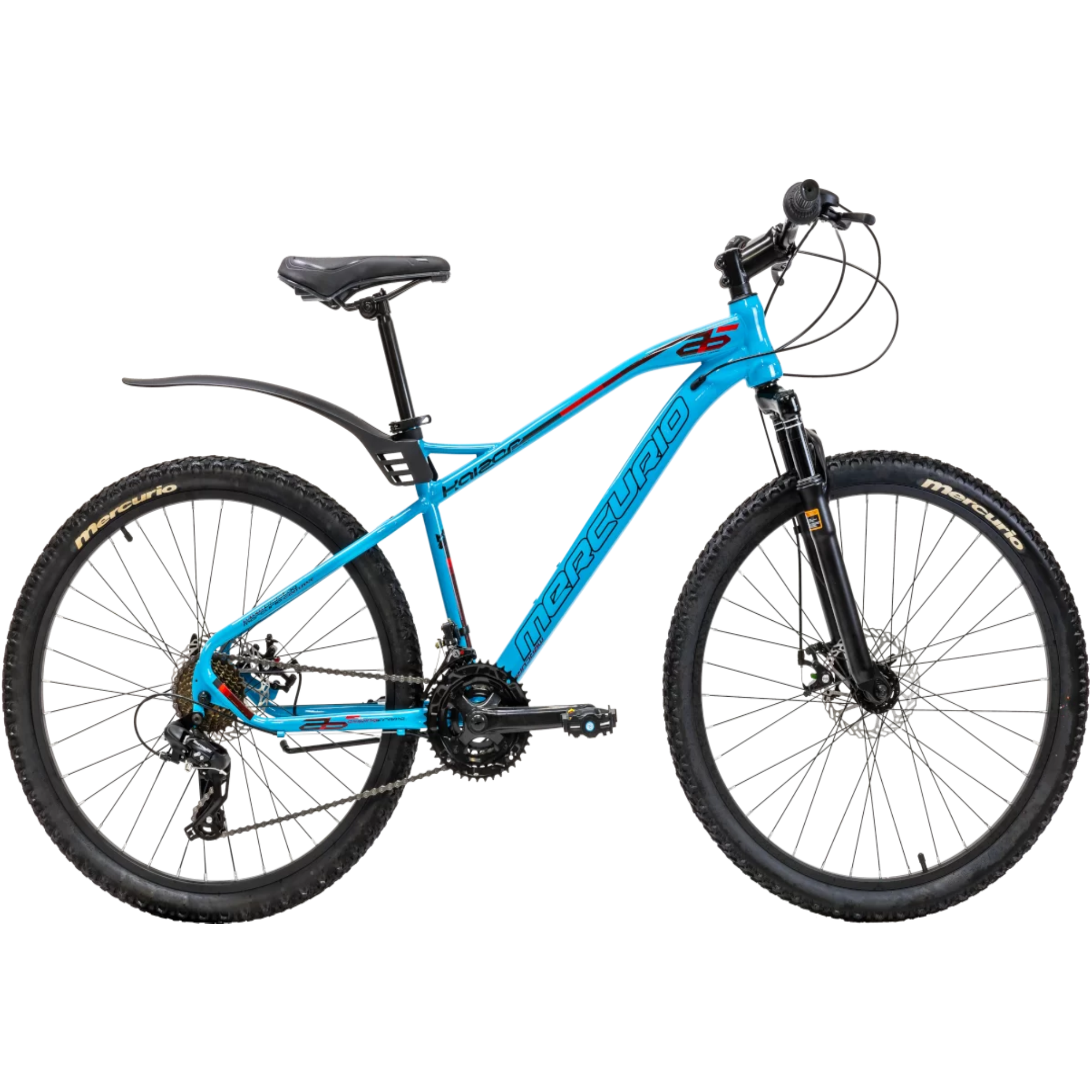 Bicicleta Mercurio AC Kaizer Esmeralda Rodada 26 21v F/DCO con Suspensión y Frenos de Disco