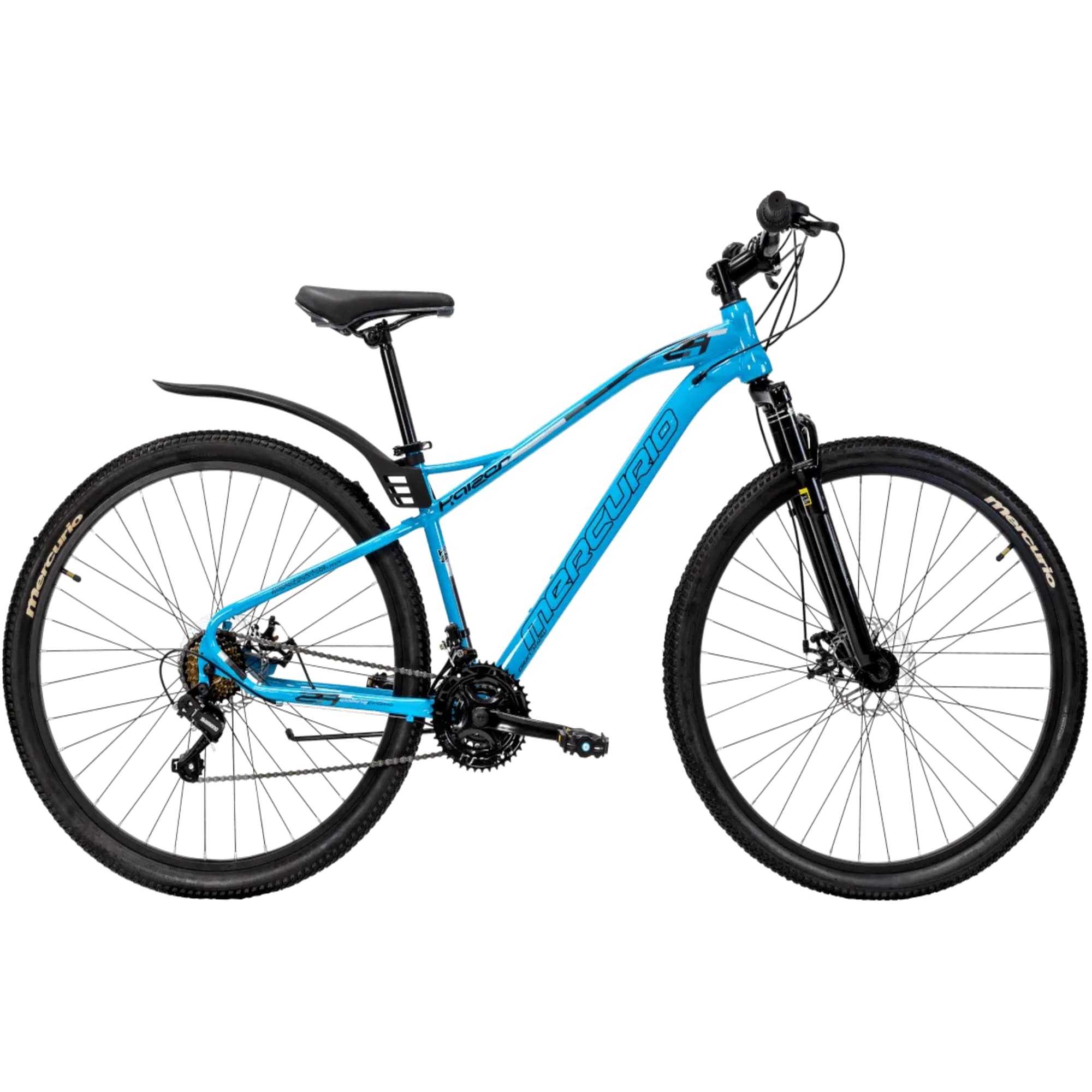 Bicicleta Mercurio Kaizer Esmeralda Rodada 29 con 21 velocidades y frenos de disco $5,449