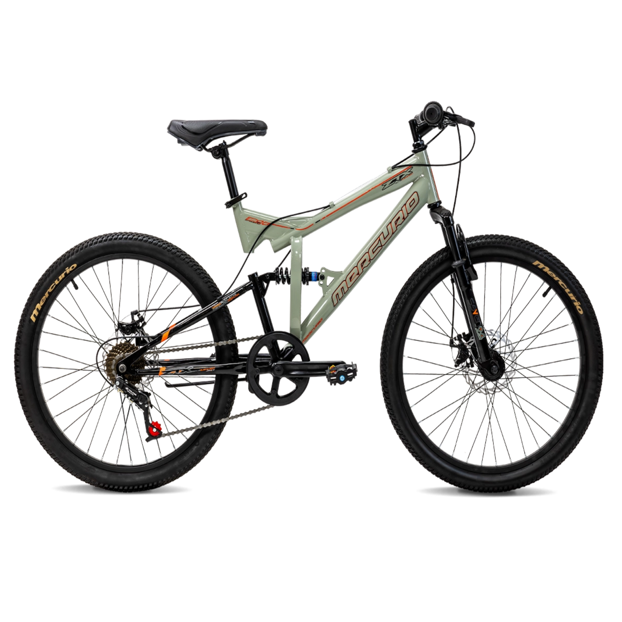 Bicicleta de Montaña Mercurio Ztx Gris R24