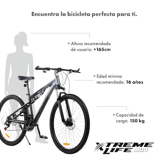Foto 4 | Bicicleta Montaña Mountain Doble Suspensión R29 Freno Disco