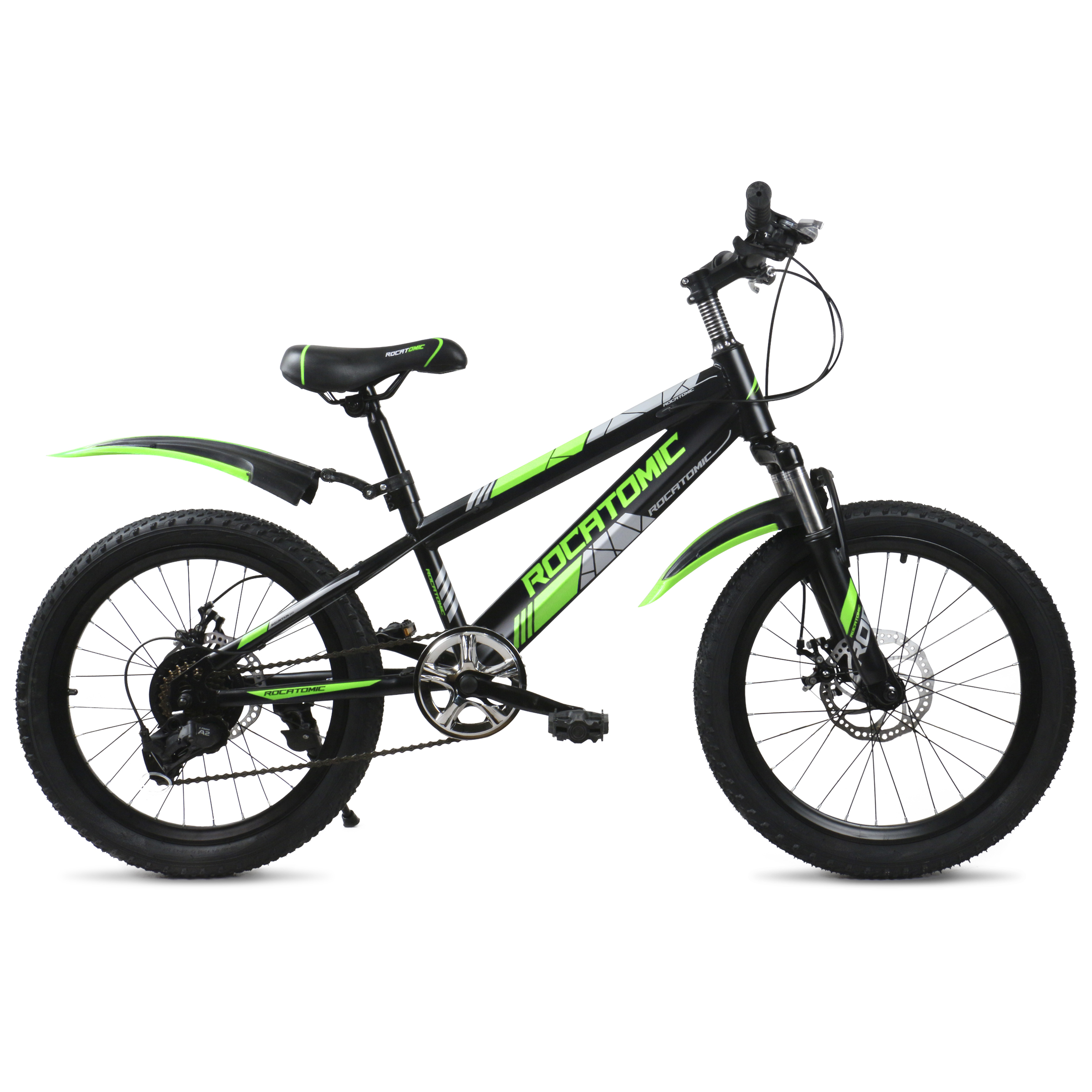 Bicicleta de Montaña Infantil Rocatomic Diamond R20 7 Velocidades Verde