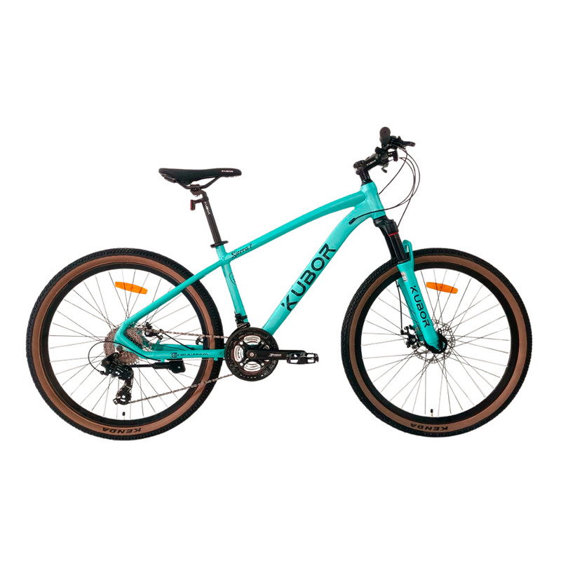 Bicicleta De Montaña Kubor Sierra 7 R26 Aluminio 24v Color Menta