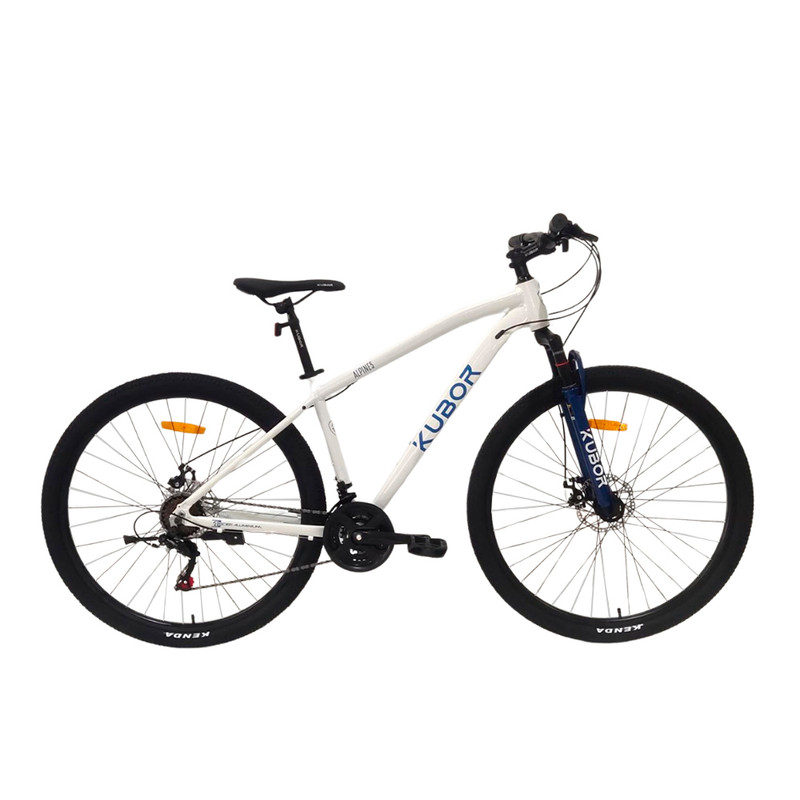 Bicicleta De Montaña Kubor Alpine 5 Color Blanco R29 Aluminio 21v