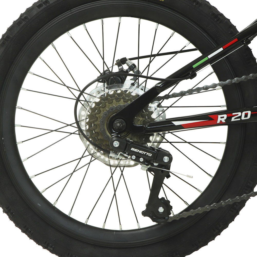 Foto 7 pulgar | Bicicleta de Montaña Sniper R20 21v con Frenos de Doble Disco Benotto