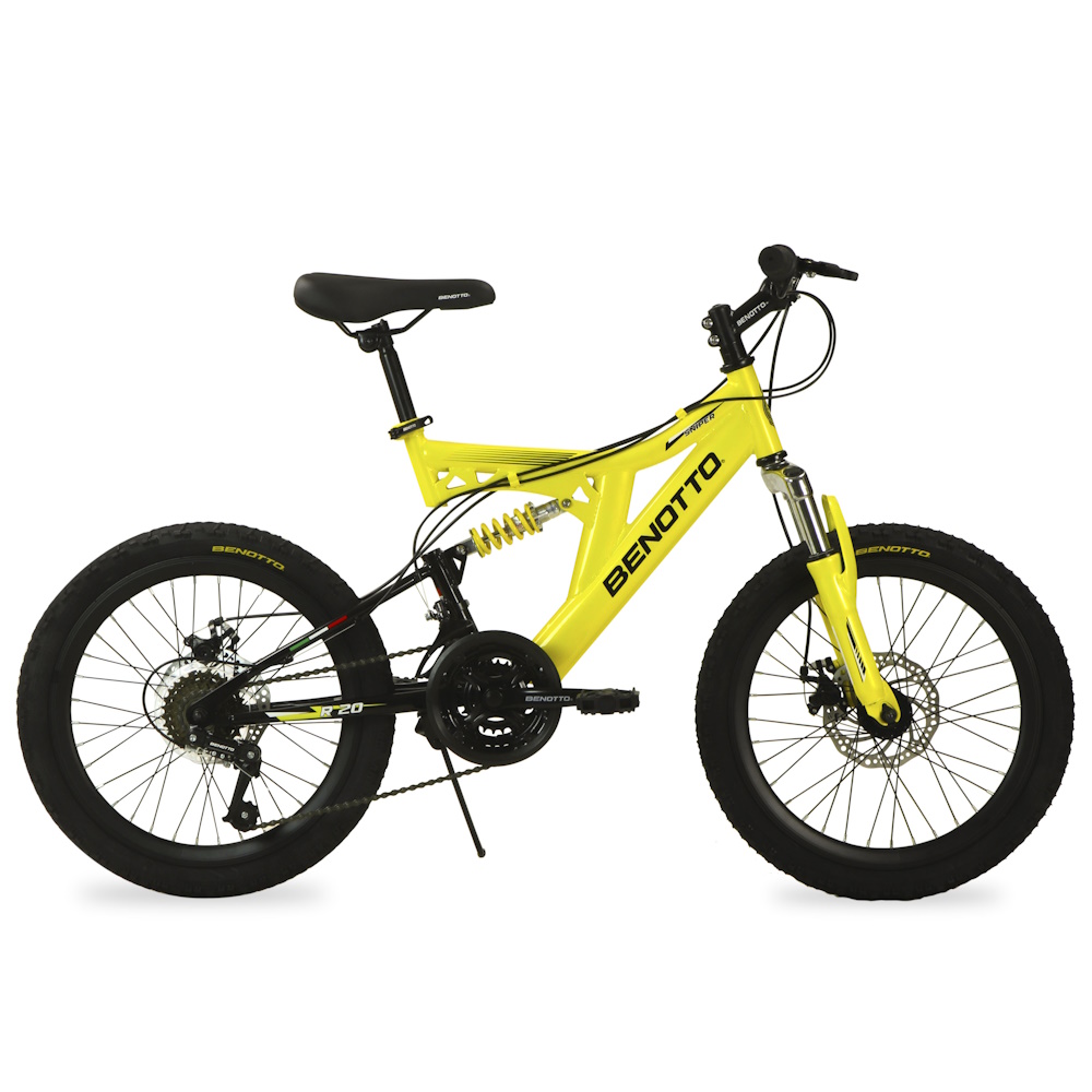 Bicicleta de Montaña Sniper R20 21v con Frenos de Doble Disco Benotto