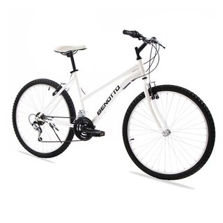 Foto 2 | Bicicleta de Montaña Benotto R26 18v Frenos V en Blanco para Mujer