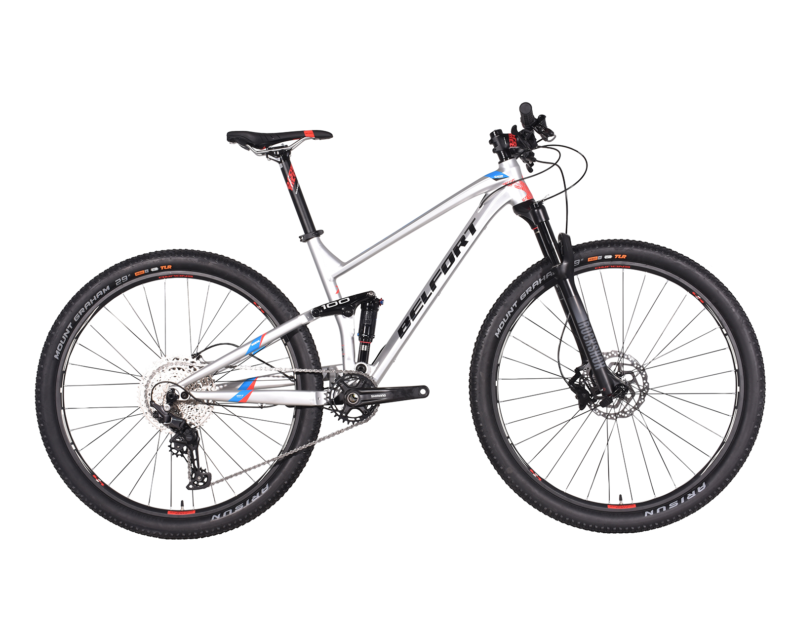 Foto 2 pulgar | Bicicleta Belfort Chaac Recon R29 T19 Plata Belfort 2024