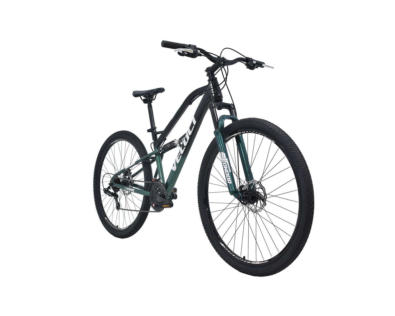 Foto 2 | Bicicleta Veloci Naukas Pro Fd D/susp Rodado 29 Verde