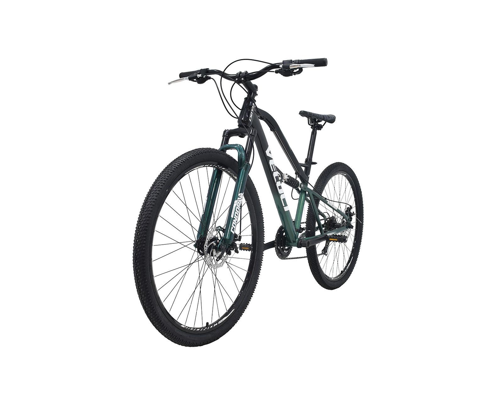 Foto 4 | Bicicleta Veloci Naukas Pro Fd D/susp Rodado 29 Verde