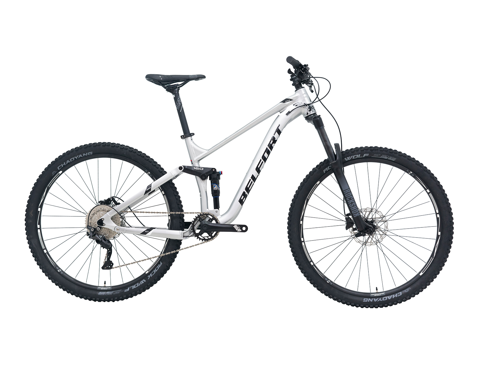 Bicicleta Belfort Balam 35 Silver R29 T17 Acero Blanco 2024