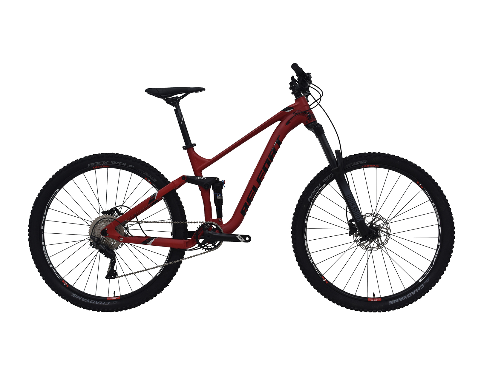 Bicicleta Belfort Balam 35 Silver R29 T17 Rojo Plata 2024