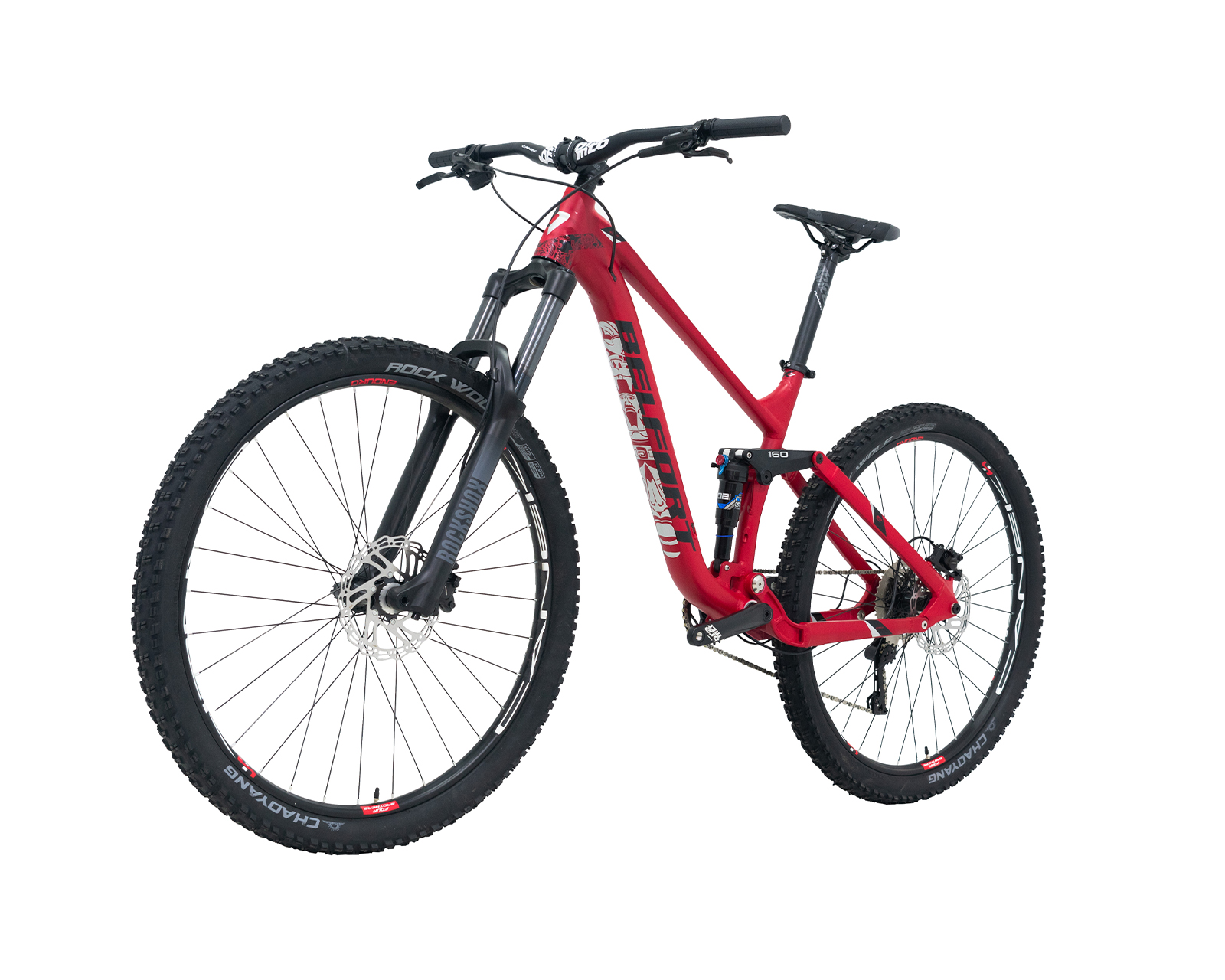 Foto 5 pulgar | Bicicleta Belfort Balam 35 Silver R29 T17 Rojo Plata 2024