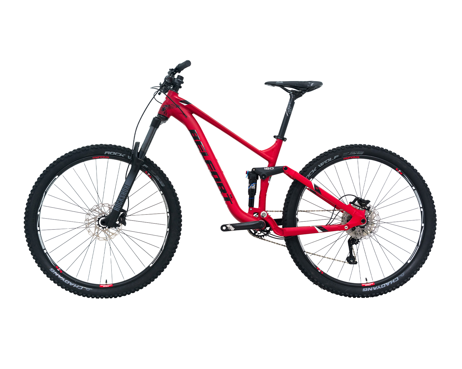 Foto 8 | Bicicleta Belfort Balam 35 Silver R29 T17 Rojo Plata 2024