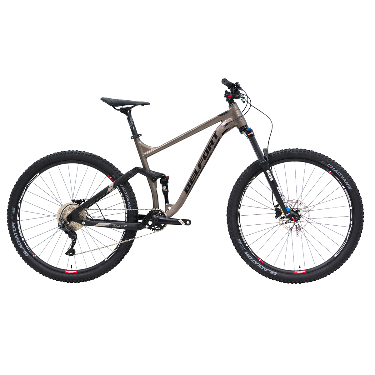 Bicicleta Belfort Zotz Sl B1 R29 T17 Titanio 2025