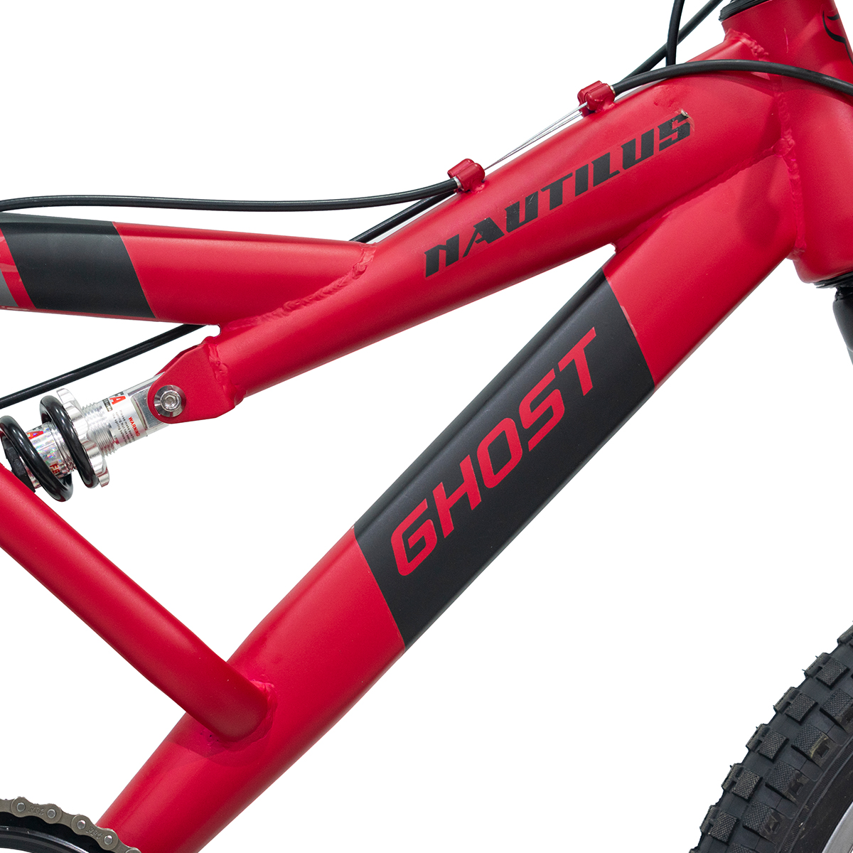 Foto 6 | Bicicleta Ghost Nautilus Rodada 20 Rojo Mate