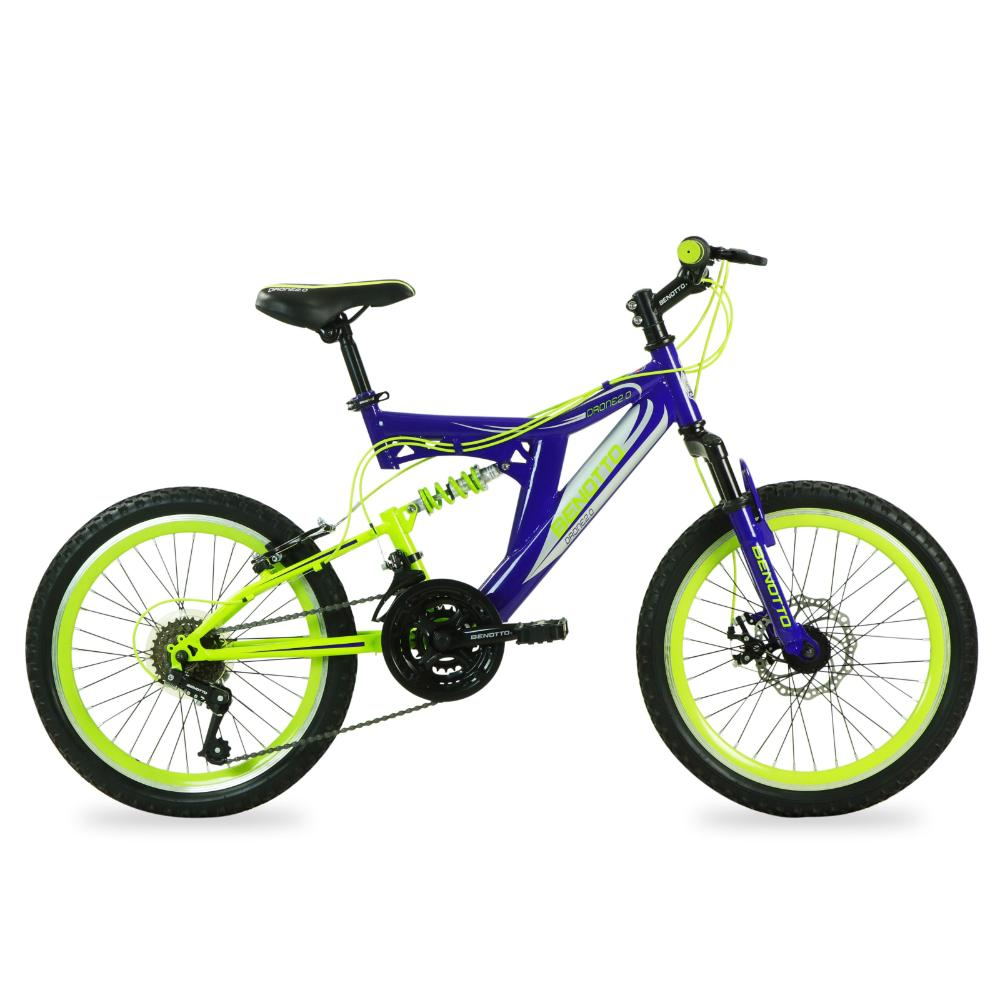 Foto 2 pulgar | Bicicleta Infantil Montaña Drone 2.0 R20 21v Niño Benotto