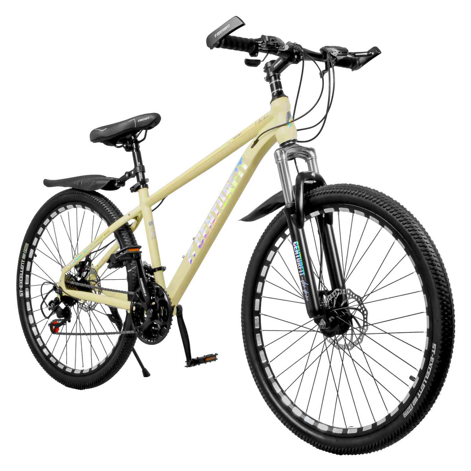 Bicicleta de Montaña Centurfit Beige 21 Velocidades R26 Aleación Carbón