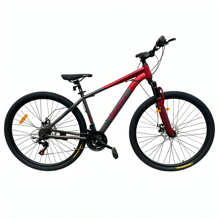 Foto 2 pulgar | Bicicleta De Montaña Crow 21v Frenos De Disco Terrafit Gris/rojo