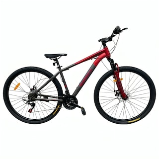 Foto 1 | Bicicleta De Montaña Crow 21v Frenos De Disco Terrafit Gris/rojo