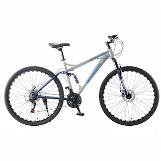 Foto 1 | Bicicleta De Montaña Spider Doble Suspension R29 21v Gris/azul
