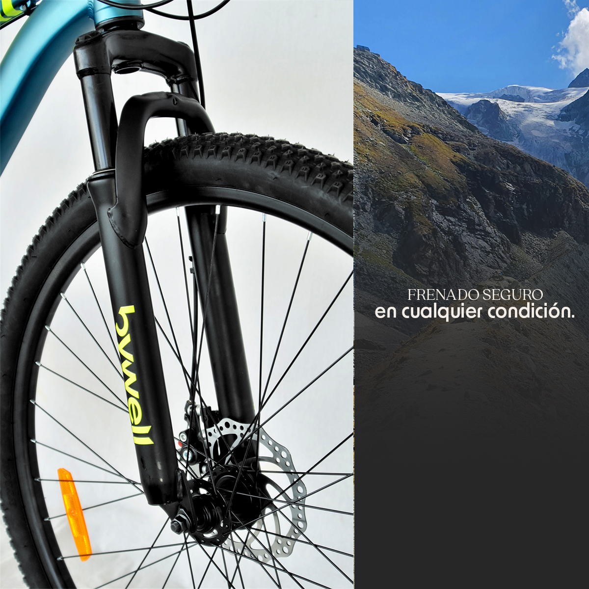 Foto 4 pulgar | Bicicleta De Montaña Bywell Rodada 29 De 24 Velocidades Aluminio