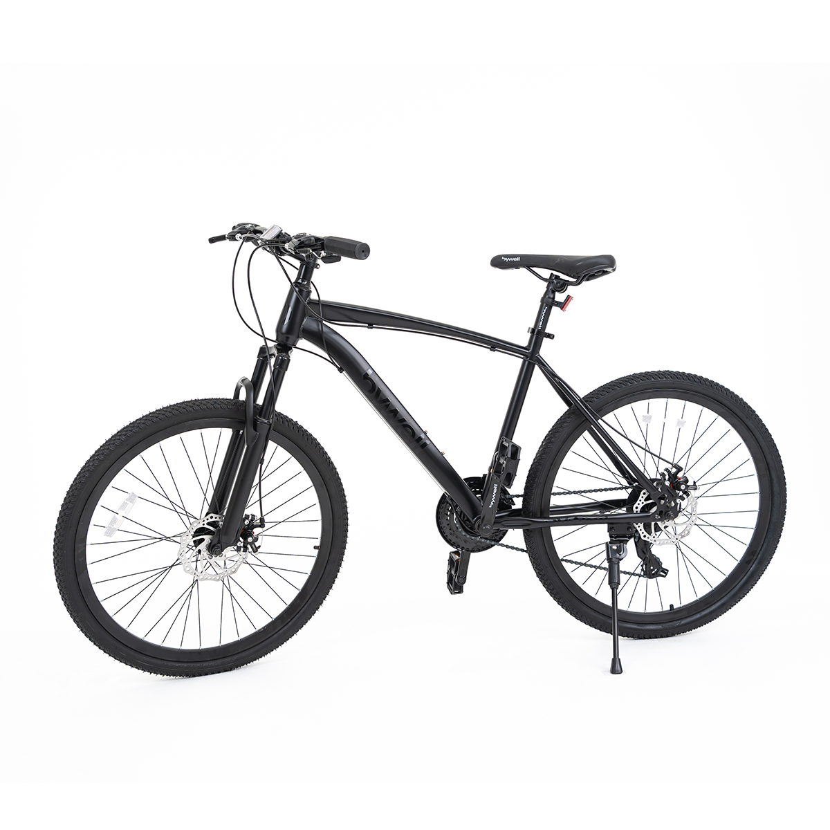Foto 2 pulgar | Bicicleta de Montaña Bywell Rodada 26″ de 24 Velocidades Negro