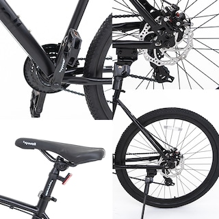 Foto 4 | Bicicleta de Montaña Bywell Rodada 26″ de 24 Velocidades Negro