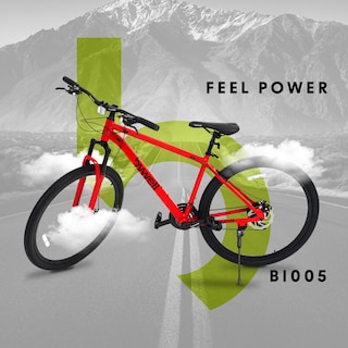 Foto 5 | Bicicleta de Montaña Rodada 29″ de 21 Velocidades Rojo