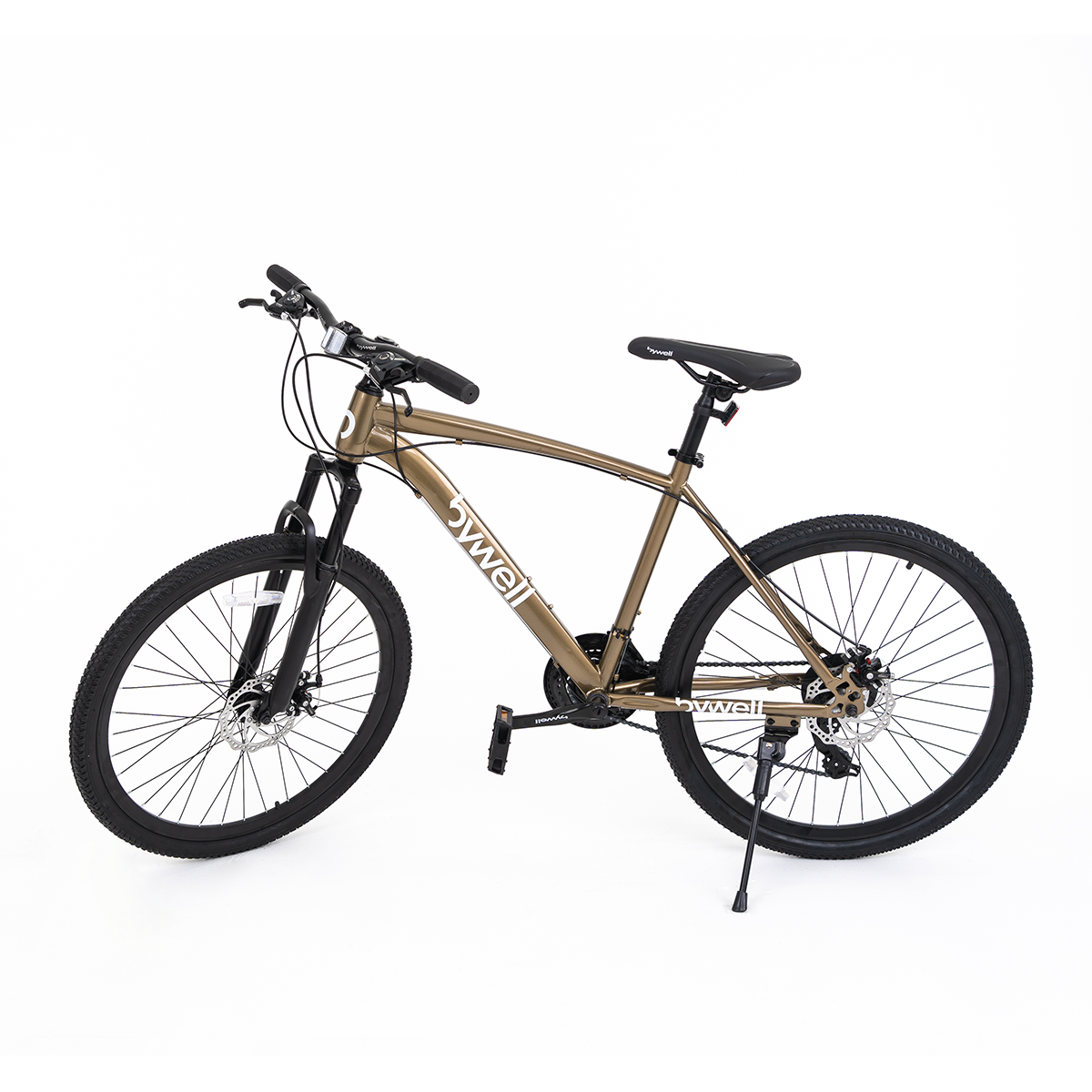 Bicicleta de Montaña Bywell Rodada 26″ de 24 Velocidades Café