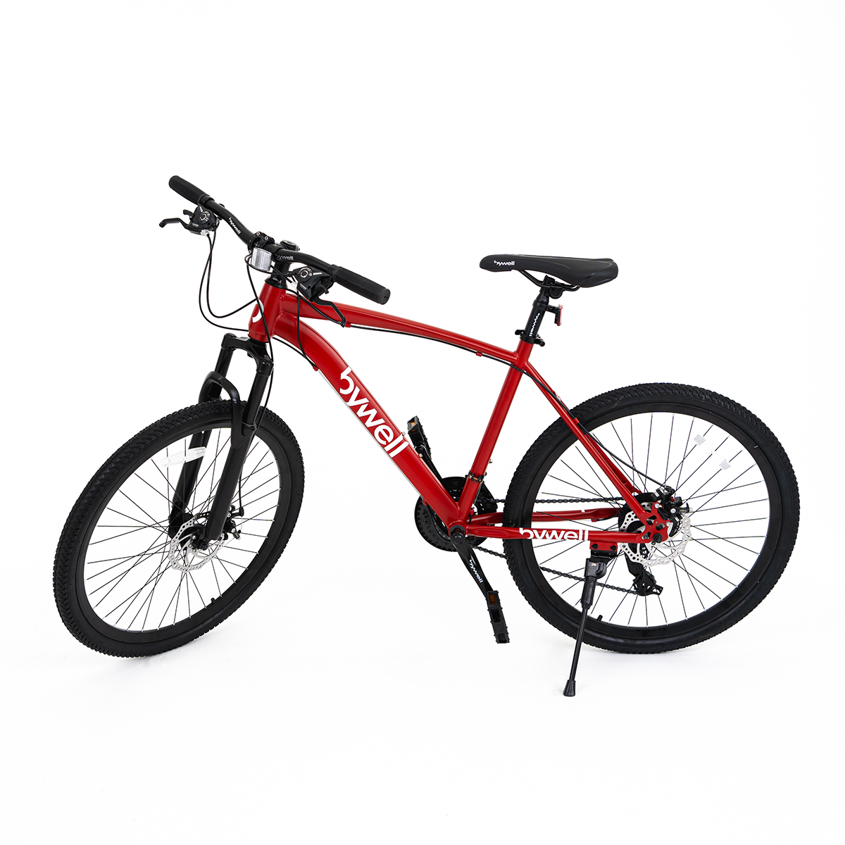 Bicicleta de Montaña Bywell Rodada 26″ de 24 Velocidades Rojo